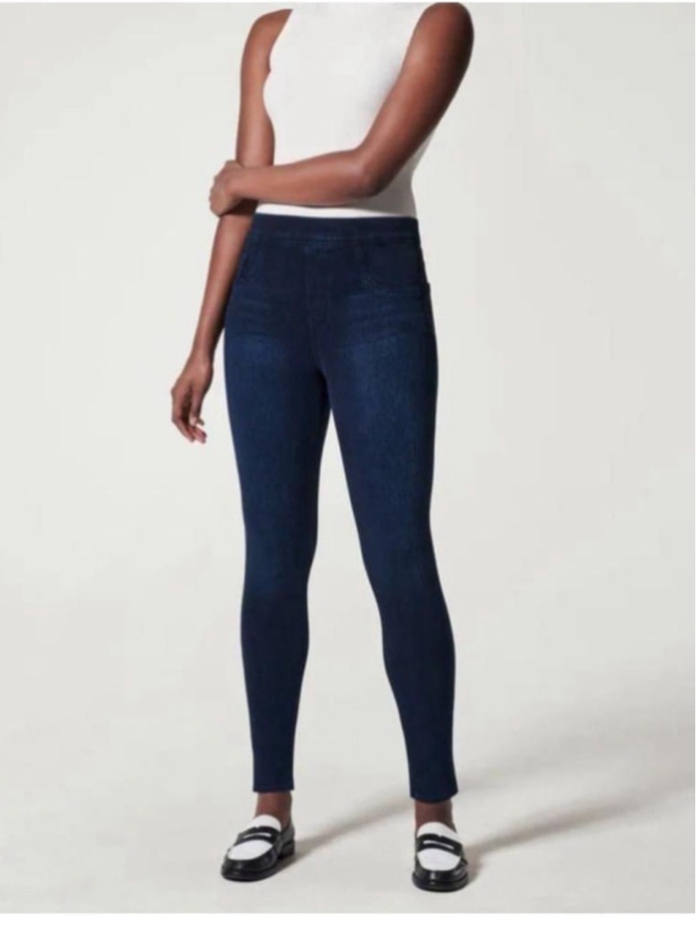 SPANX Jean-ish Leggings Size L